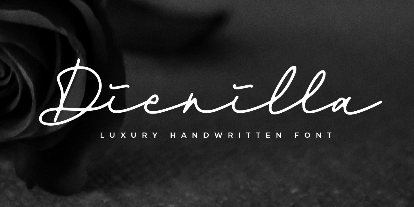 Dienilla Font preview